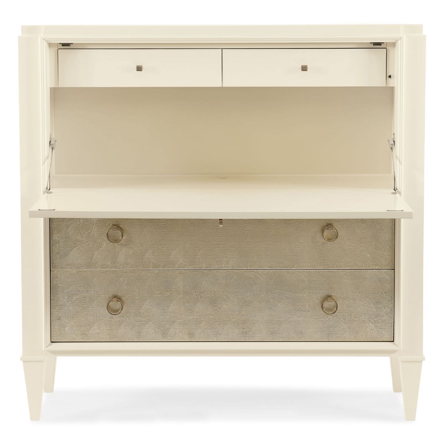 Caracole Around In Circles Desk   Nicholas John Interiors