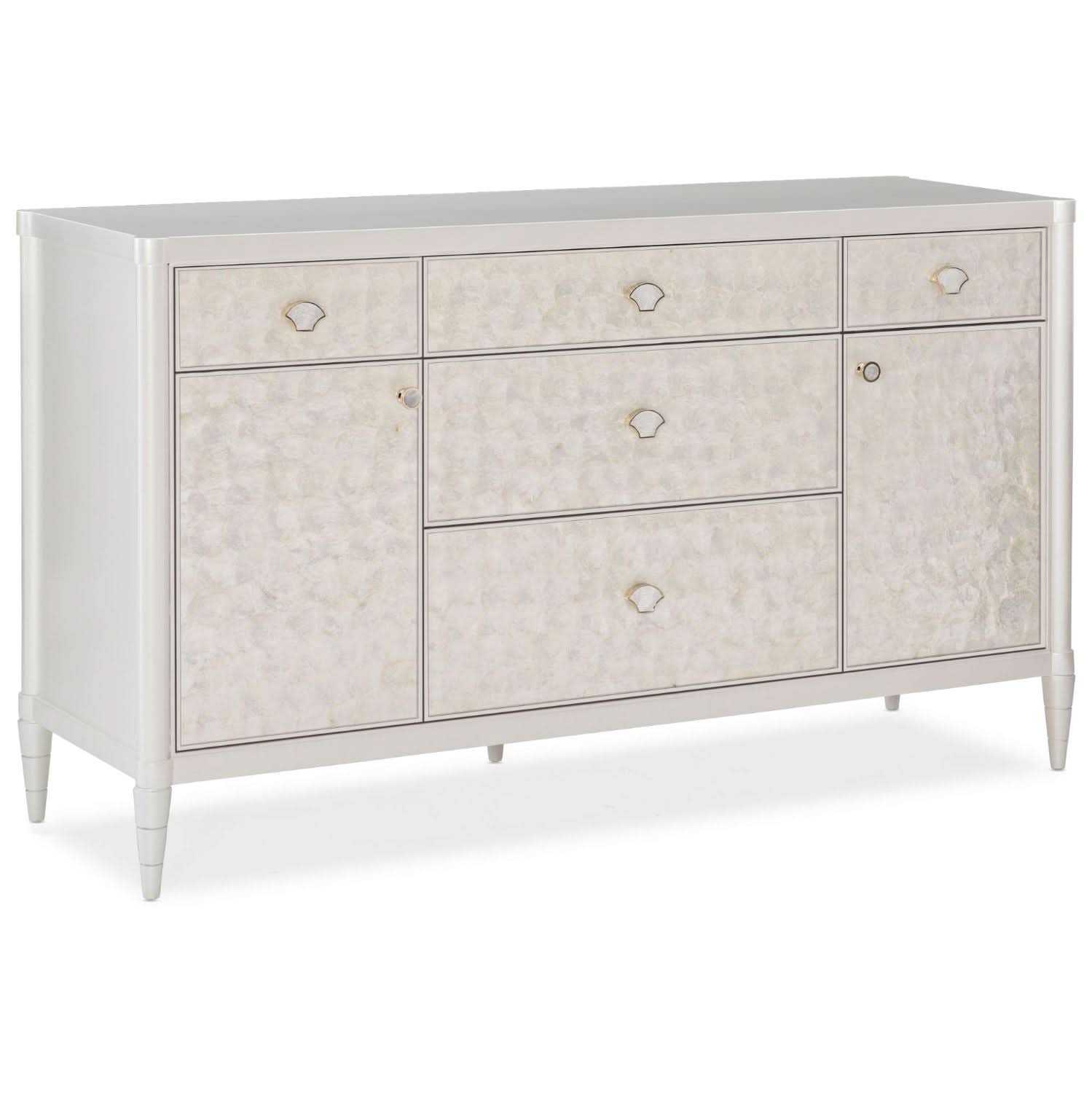 Caracole Moonrise Bedroom Dresser   Nicholas John Interiors