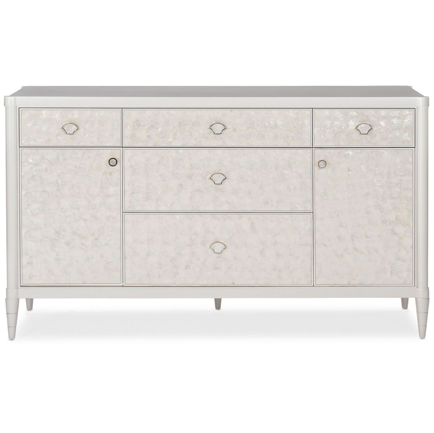 Caracole Moonrise Bedroom Dresser   Nicholas John Interiors