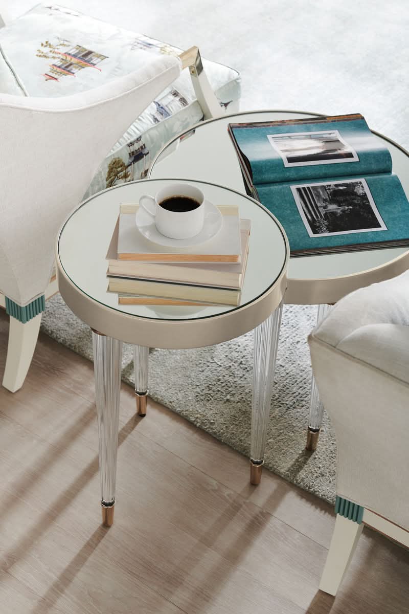 Caracole Tri Me Side Table   Nicholas John Interiors
