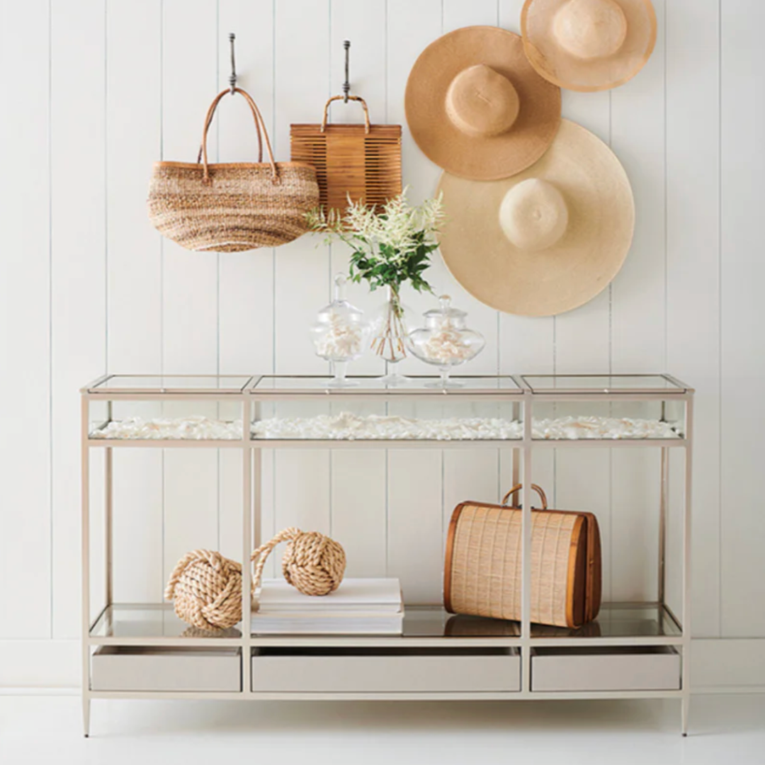 Caracole For All The World To See Console Table   Nicholas John Interiors