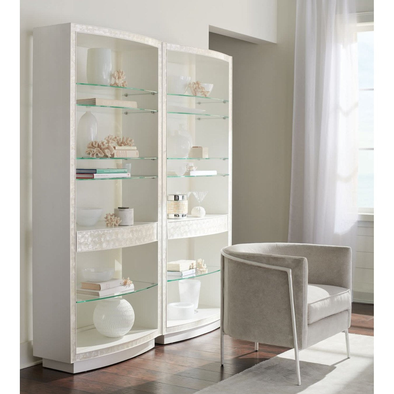 Caracole We Shell See Cabinet   Nicholas John Interiors