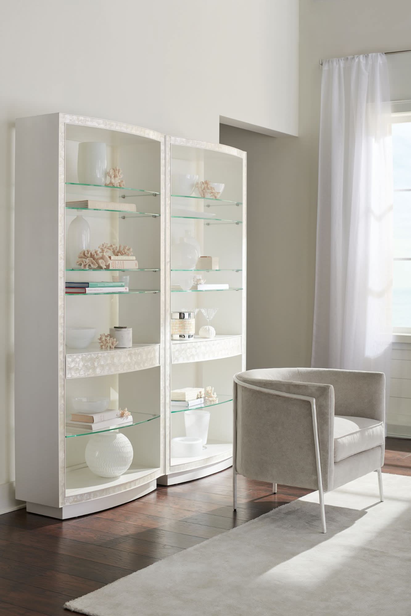 Caracole We Shell See Cabinet   Nicholas John Interiors