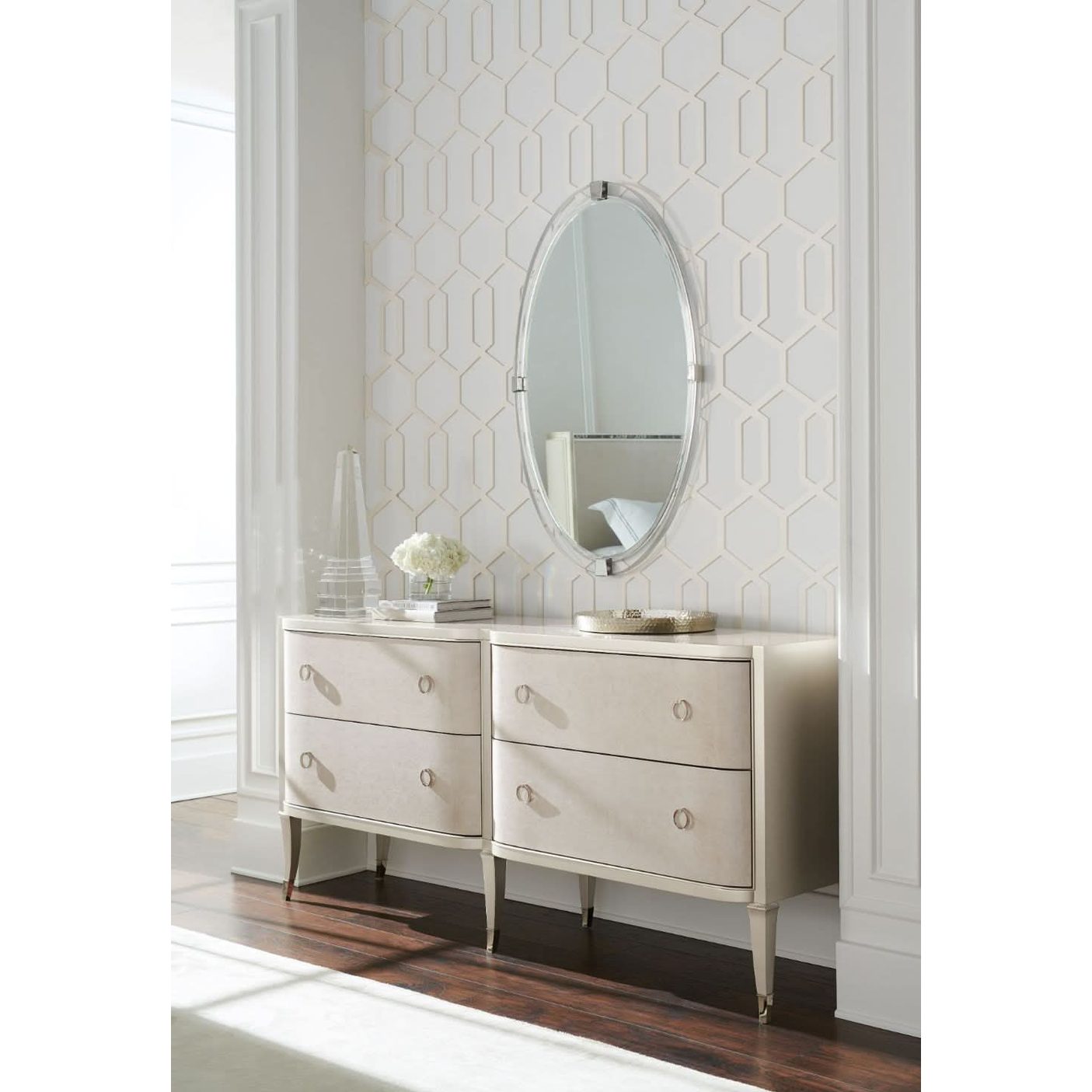 Caracole His or Hers Bedroom Dresser   Nicholas John Interiors