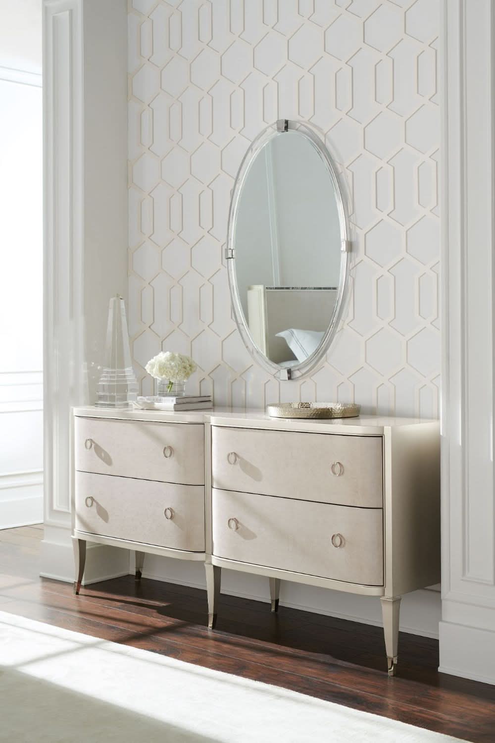 Caracole His or Hers Bedroom Dresser   Nicholas John Interiors