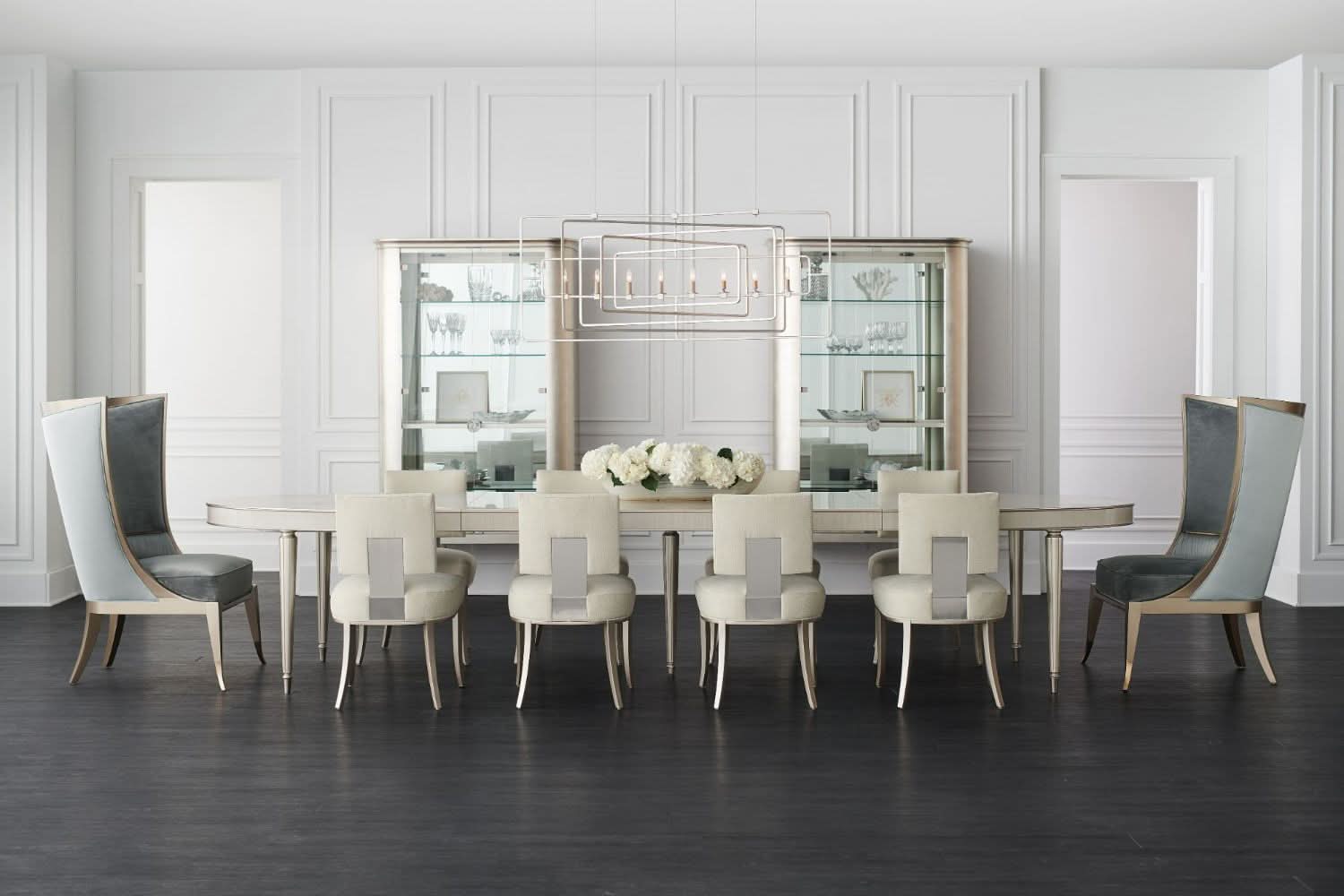 Caracole The Source Extending Dining Table - 228-397cm   Nicholas John Interiors