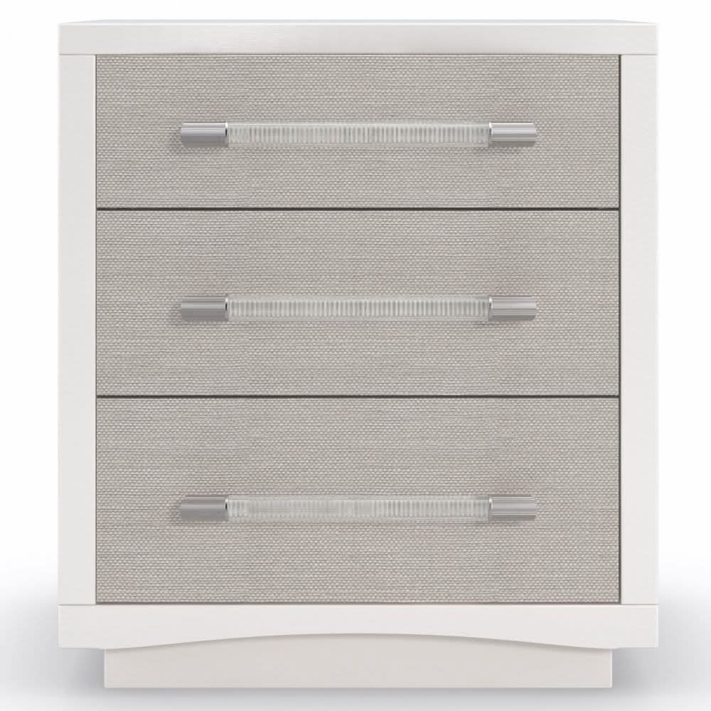 Caracole Clarity Bedside Table   Nicholas John Interiors