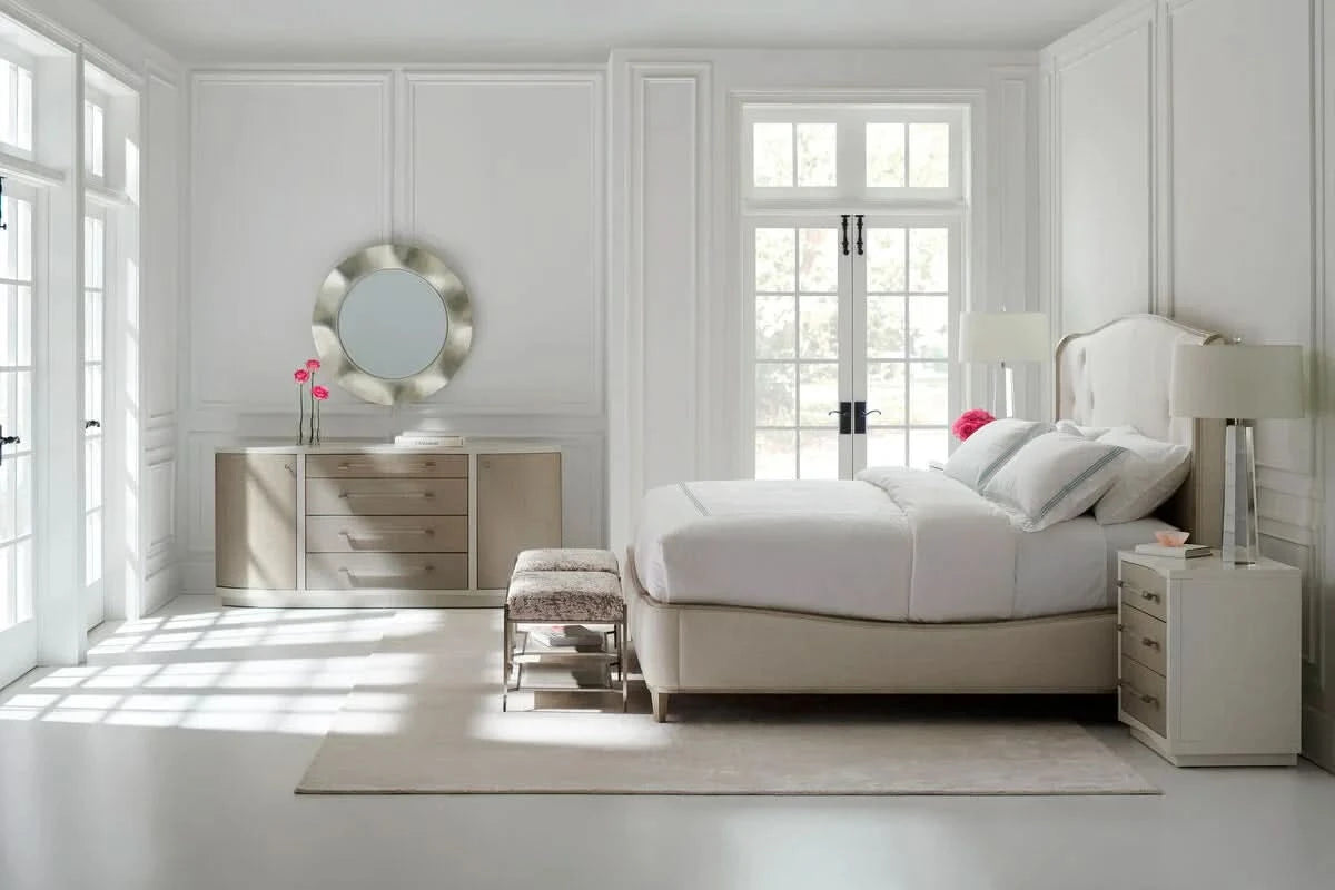 Caracole Clarity Bedside Table   Nicholas John Interiors