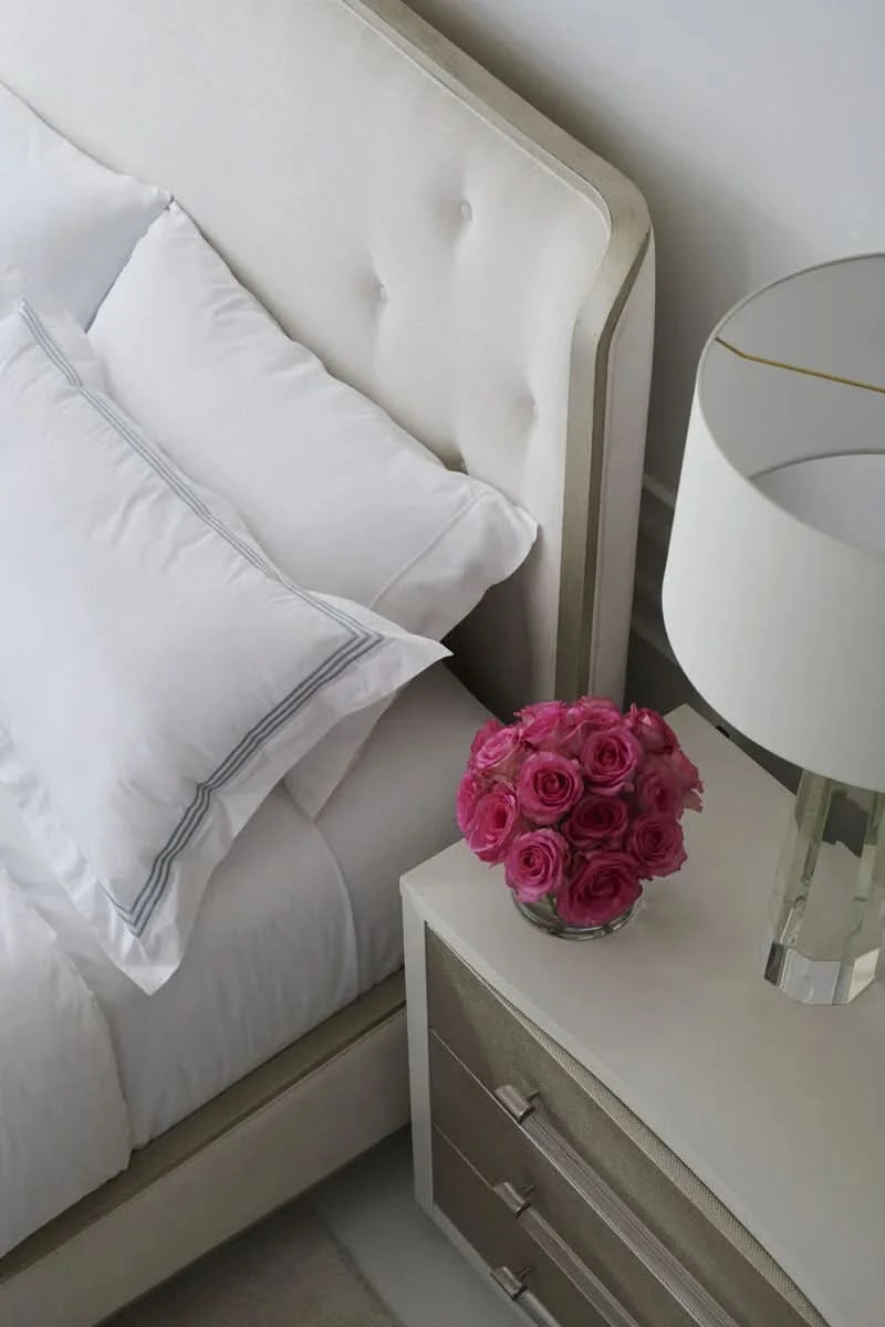 Caracole Clarity Bedside Table   Nicholas John Interiors