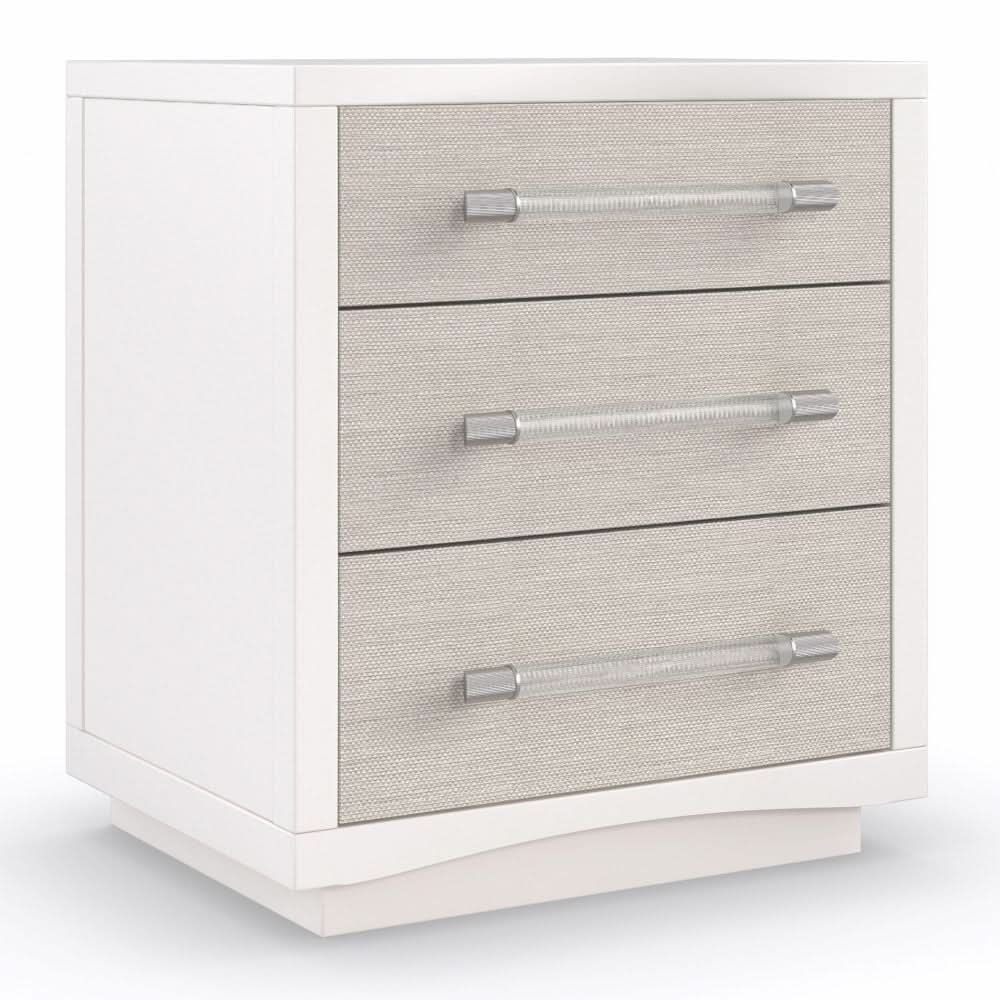 Caracole Clarity Bedside Table   Nicholas John Interiors