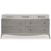 Caracole Classic Tempo Dresser in Creamy Cappuccino   Nicholas John Interiors