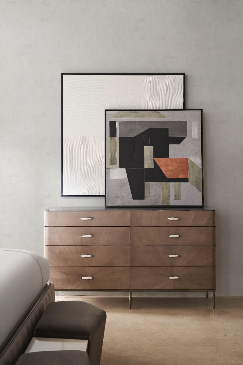 Caracole Caracole Classic Prism Chest of Drawers   Nicholas John Interiors