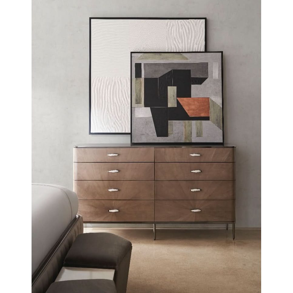 Caracole Caracole Classic Prism Chest of Drawers   Nicholas John Interiors