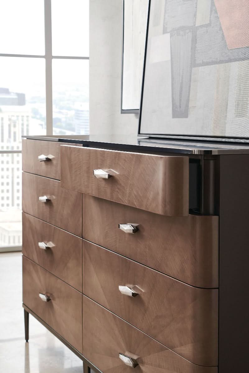 Caracole Caracole Classic Prism Chest of Drawers   Nicholas John Interiors