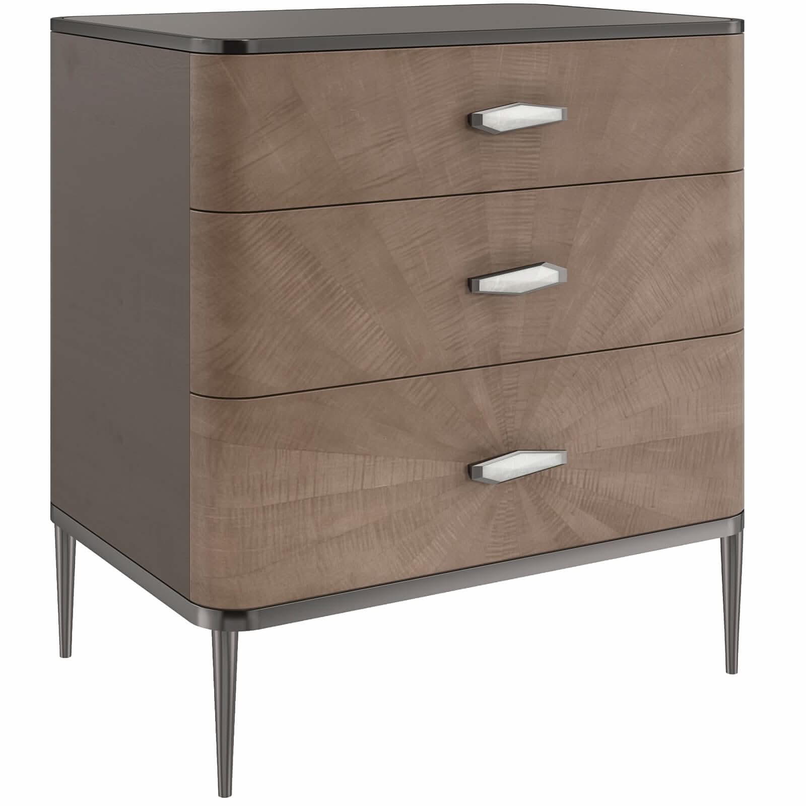Caracole Caracole Classic Spectrum Bedside Table   Nicholas John Interiors