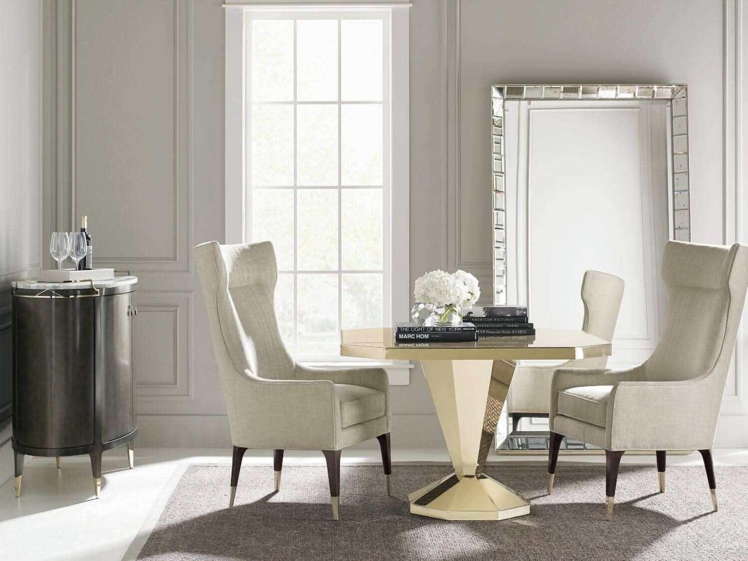 Caracole Perfect Pairing Wing Chair   Nicholas John Interiors