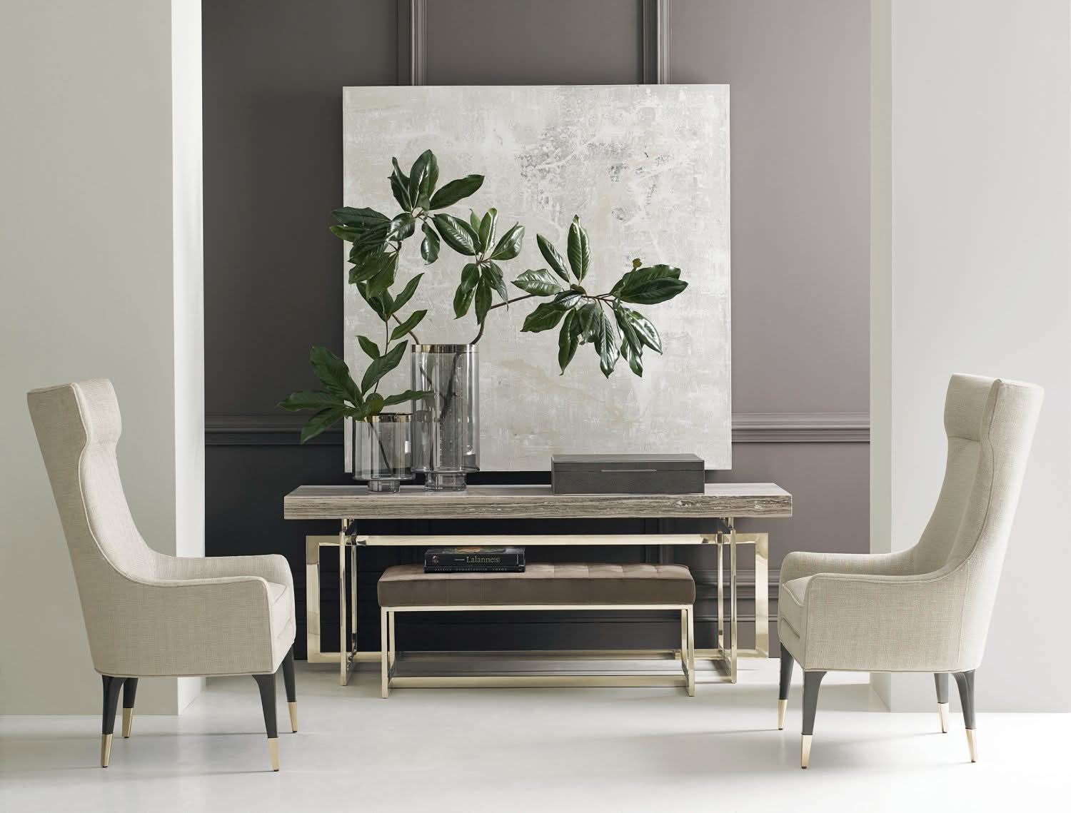 Caracole Perfect Pairing Wing Chair   Nicholas John Interiors