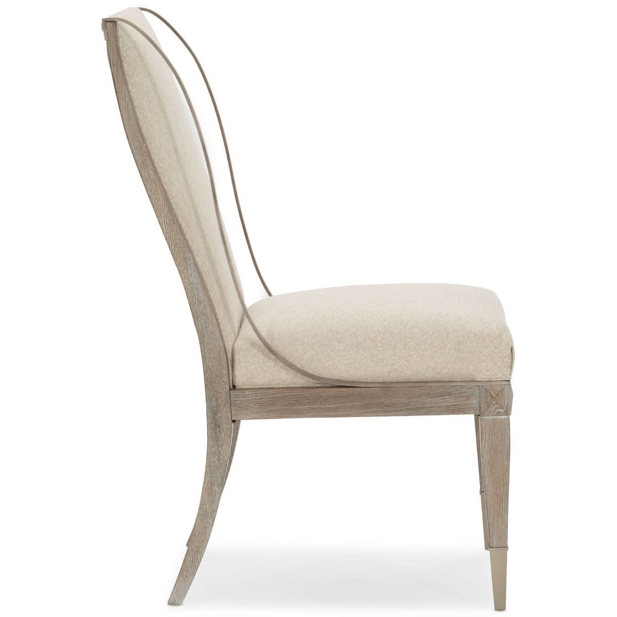 Caracole Open Arms Dining Chair   Nicholas John Interiors