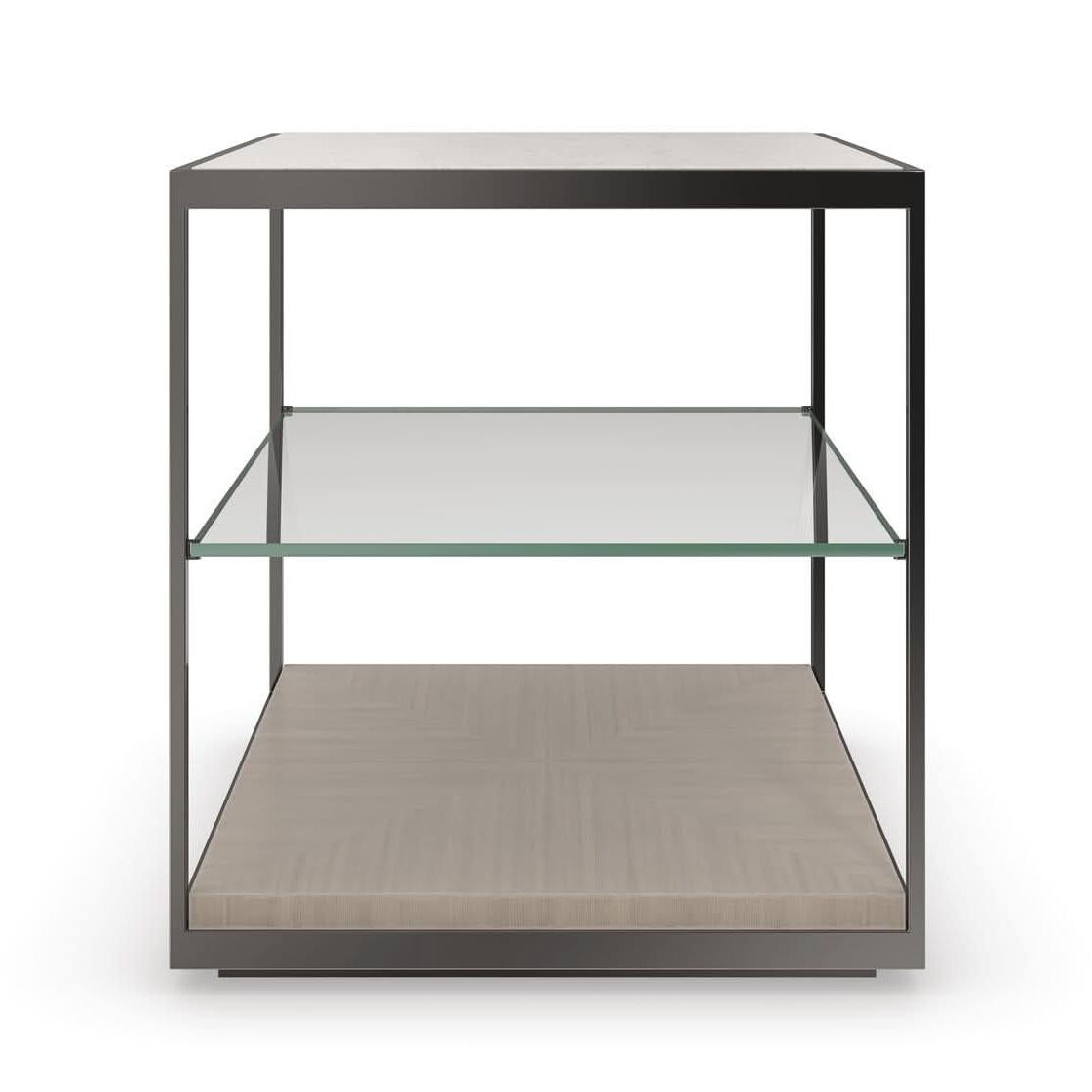 Caracole Caracole Classic Quadrant Side Table   Nicholas John Interiors