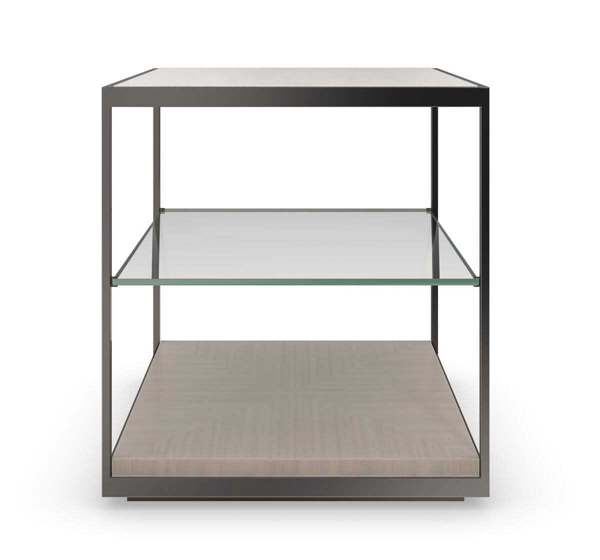 Caracole Caracole Classic Quadrant Side Table   Nicholas John Interiors