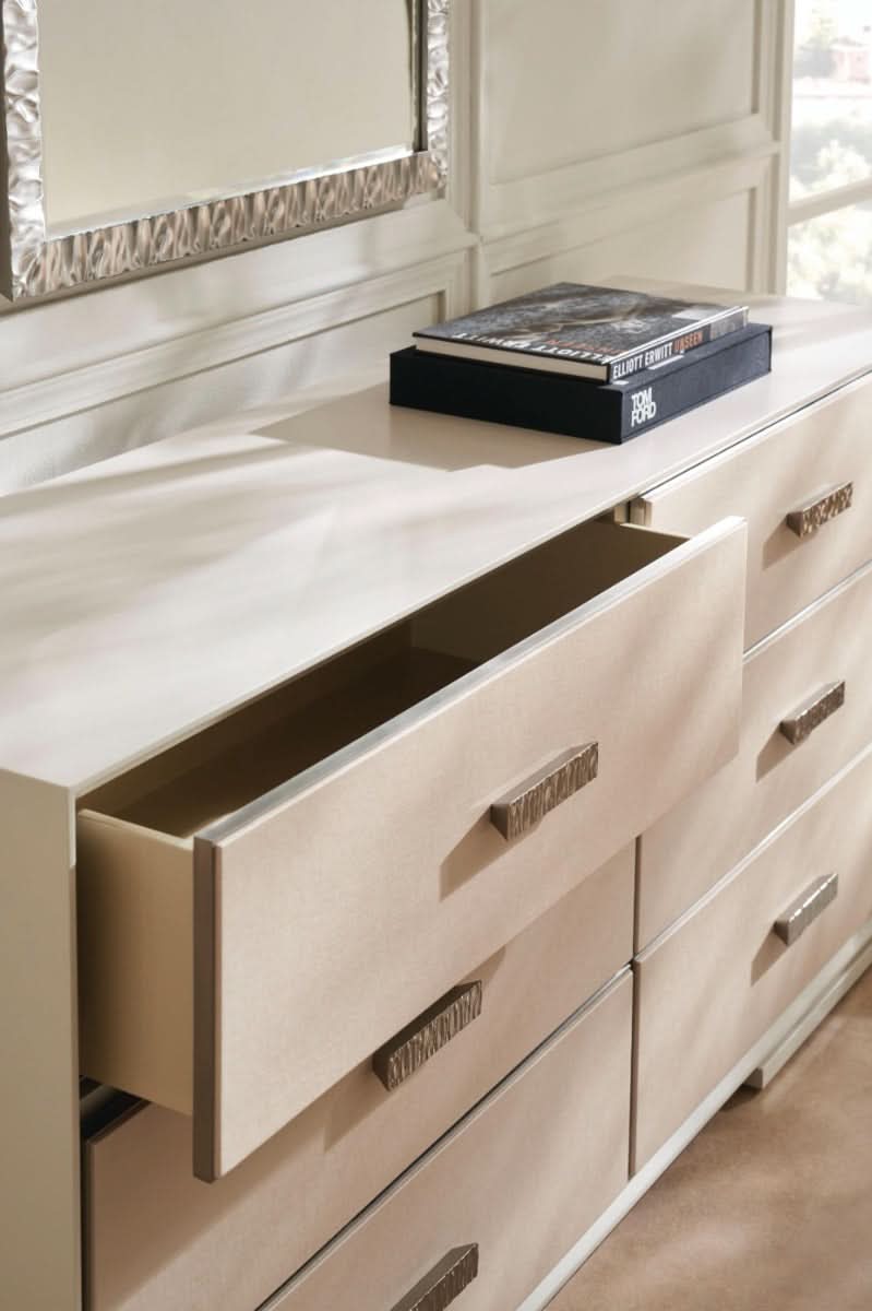 Caracole Silver Lining Dresser   Nicholas John Interiors