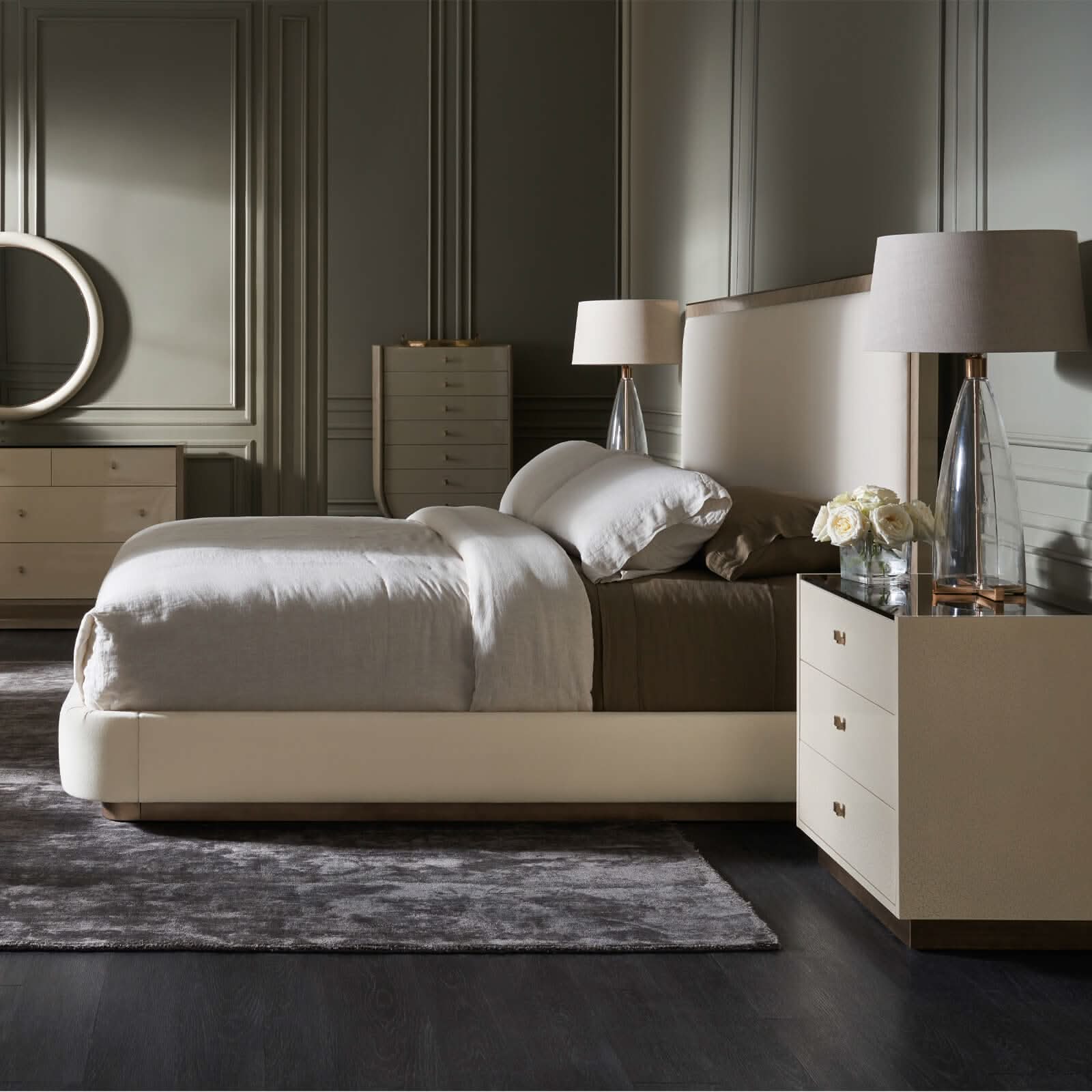 Caracole Iliad Bedside   Nicholas John Interiors