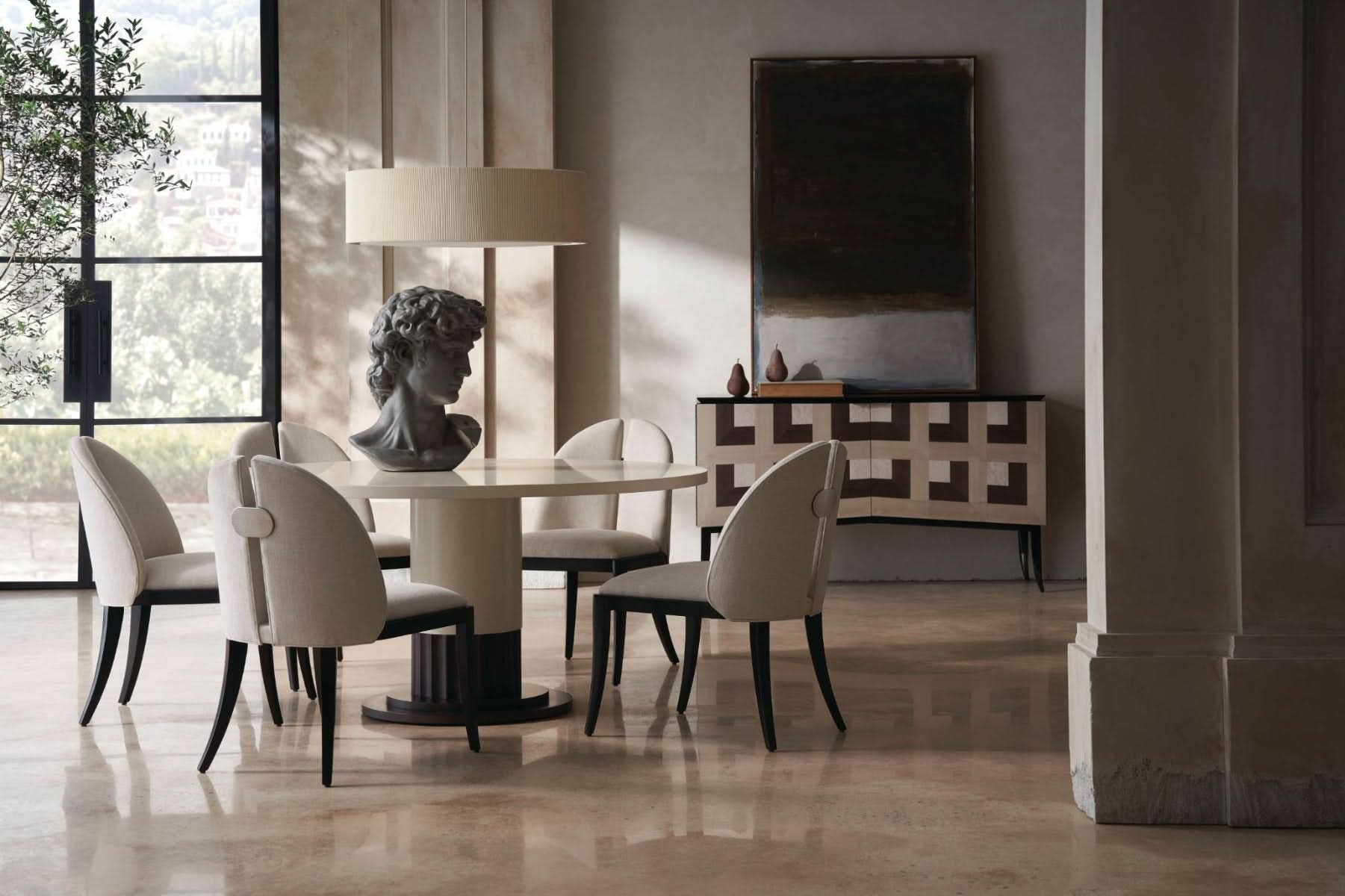 Caracole Dorian Dining Table - 152cm   Nicholas John Interiors