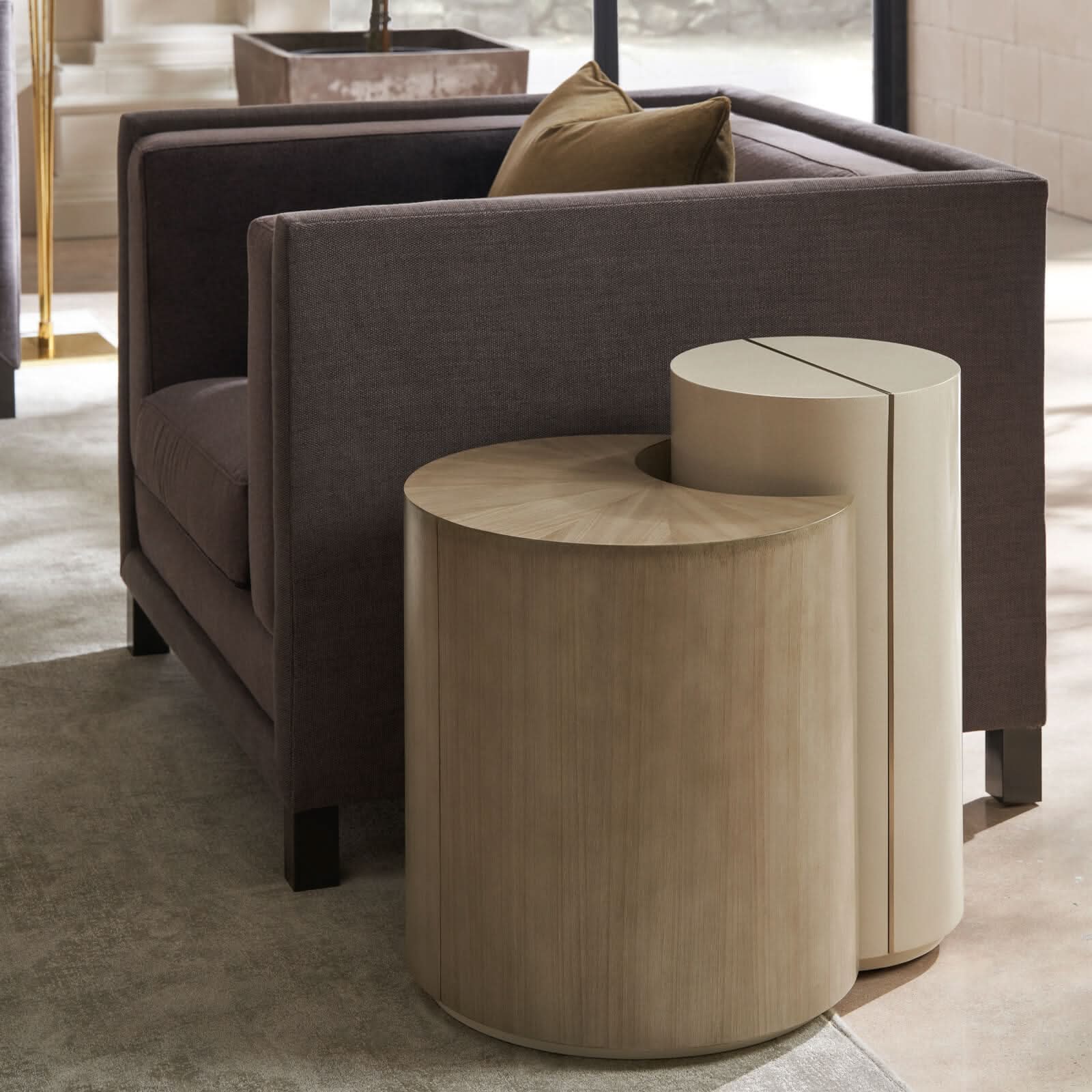 Caracole Duality End Table   Nicholas John Interiors