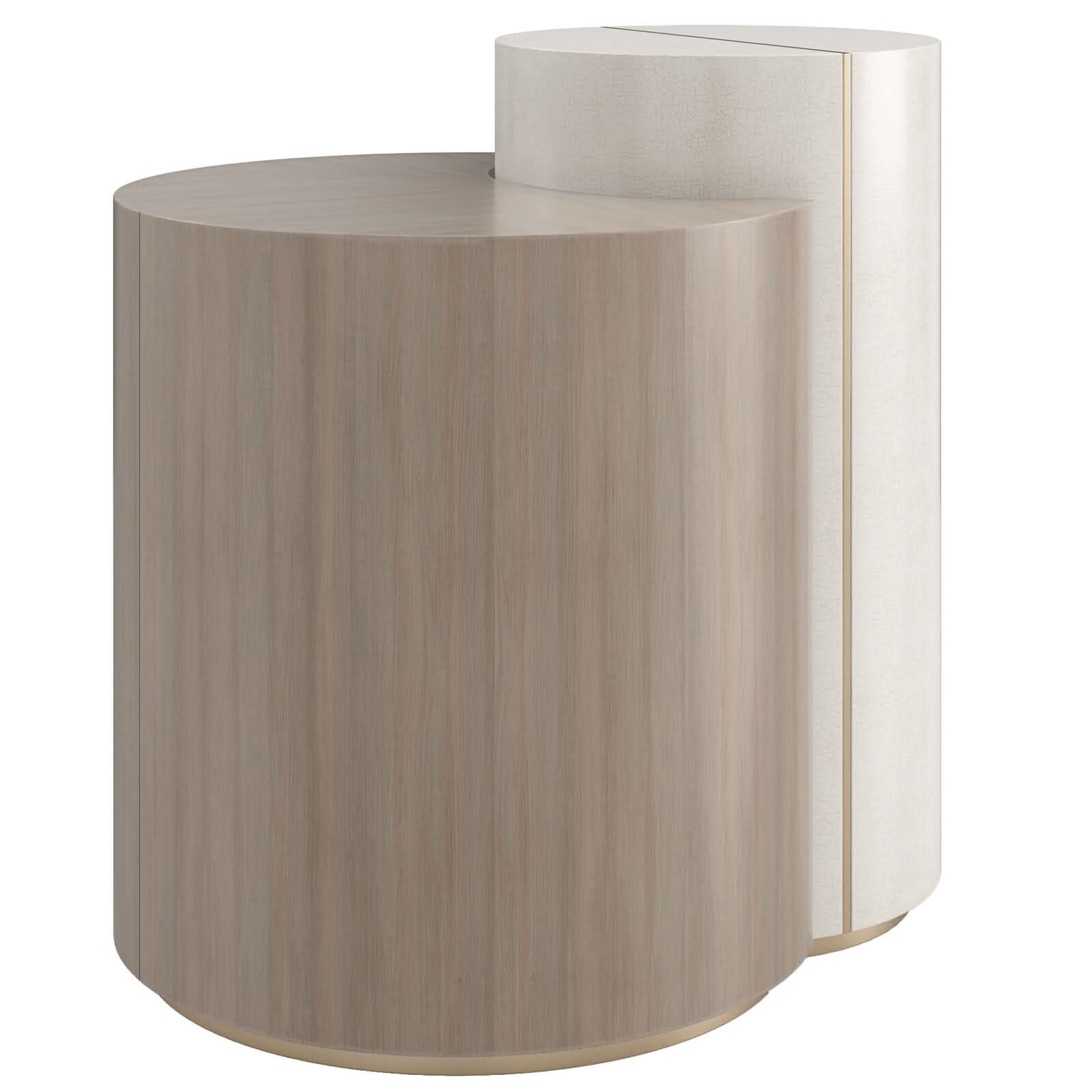 Caracole Duality End Table   Nicholas John Interiors