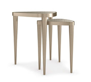 Caracole Cuff Links Nesting Side Tables   Nicholas John Interiors