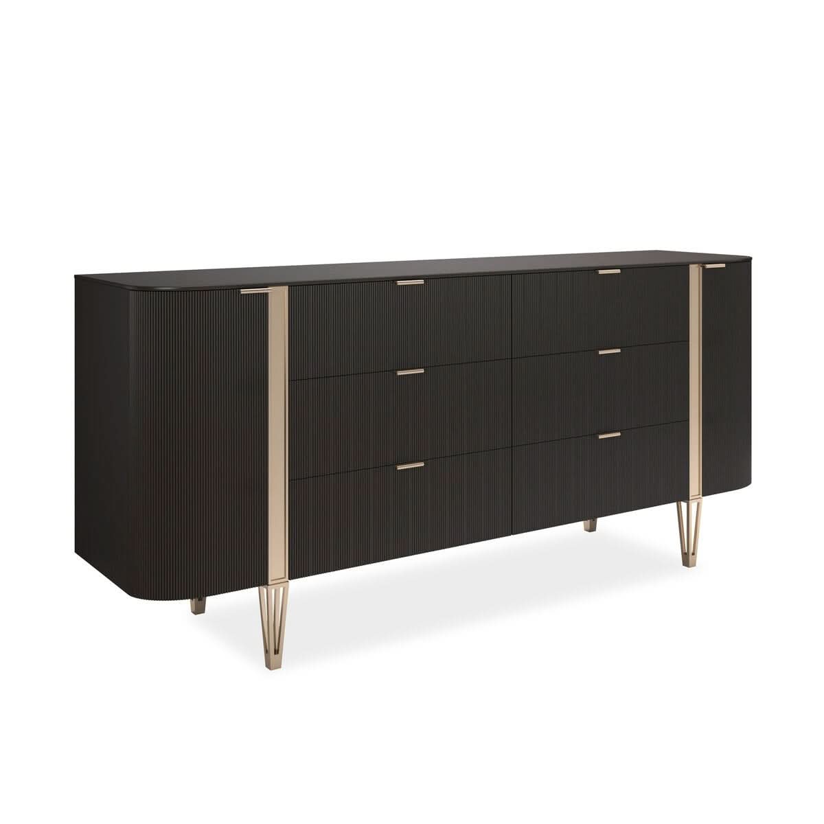 Caracole Love At First Sight Dresser in Dark Chocolate - Large   Nicholas John Interiors
