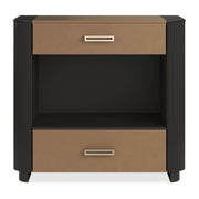 Caracole Love-Ly! Bedside Table in Dark Chocolate   Nicholas John Interiors