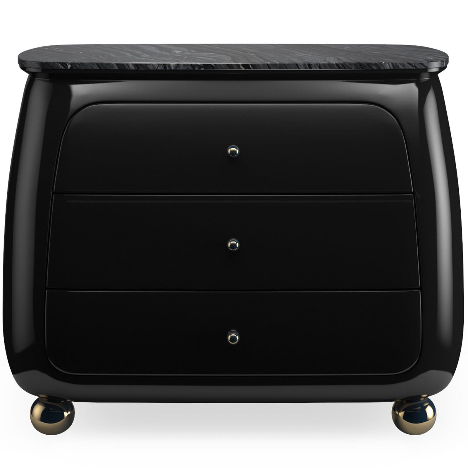 Caracole Cabochon Bedside Table   Nicholas John Interiors