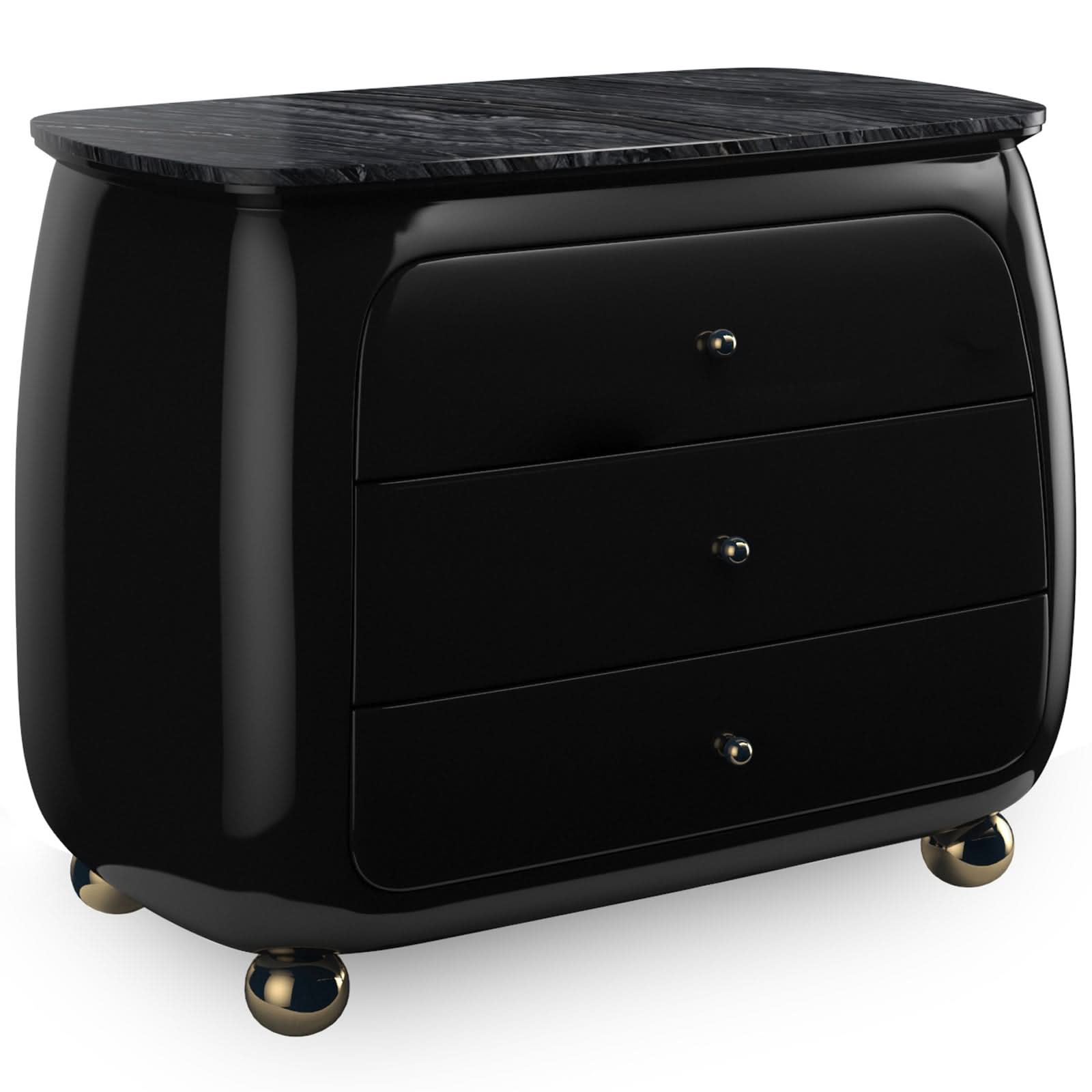 Caracole Cabochon Bedside Table   Nicholas John Interiors