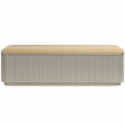 Caracole For The Love Of Bed Bench in Orcale   Nicholas John Interiors