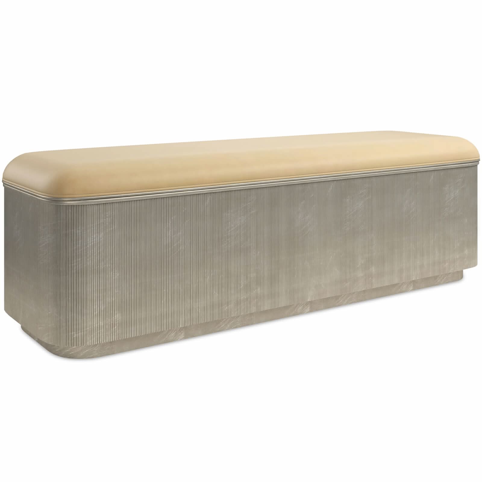 Caracole For The Love Of Bed Bench in Orcale   Nicholas John Interiors