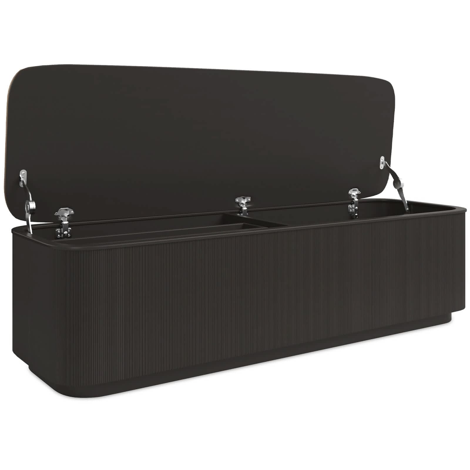 Caracole For The Love Of Bed Bench in Chocolate   Nicholas John Interiors