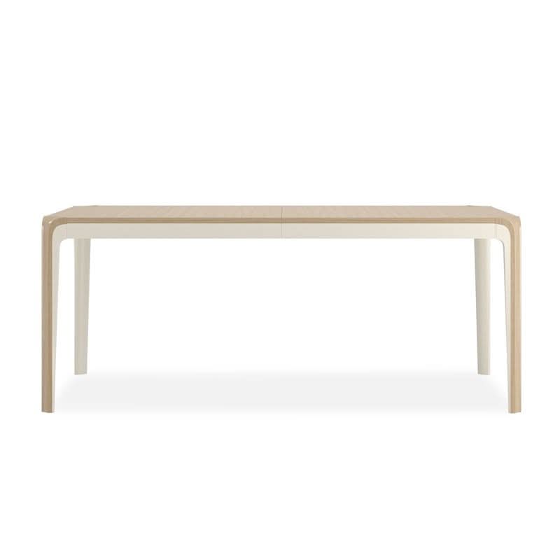 Caracole Room For More Extending Dining Table in Light - 185-368cm   Nicholas John Interiors