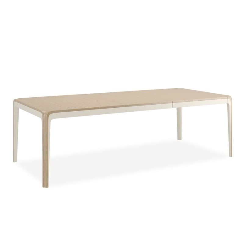 Caracole Room For More Extending Dining Table in Light - 185-368cm   Nicholas John Interiors