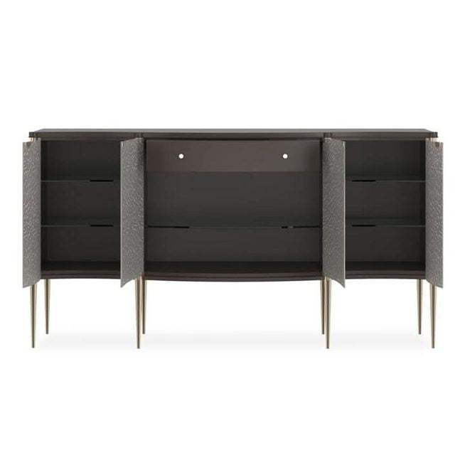 Caracole A New Day Sideboard in Dark   Nicholas John Interiors
