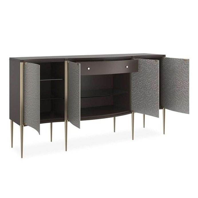 Caracole A New Day Sideboard in Dark   Nicholas John Interiors