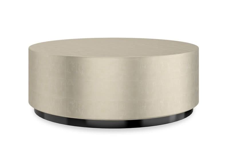 Caracole Coffee Couture Round Coffee Table   Nicholas John Interiors