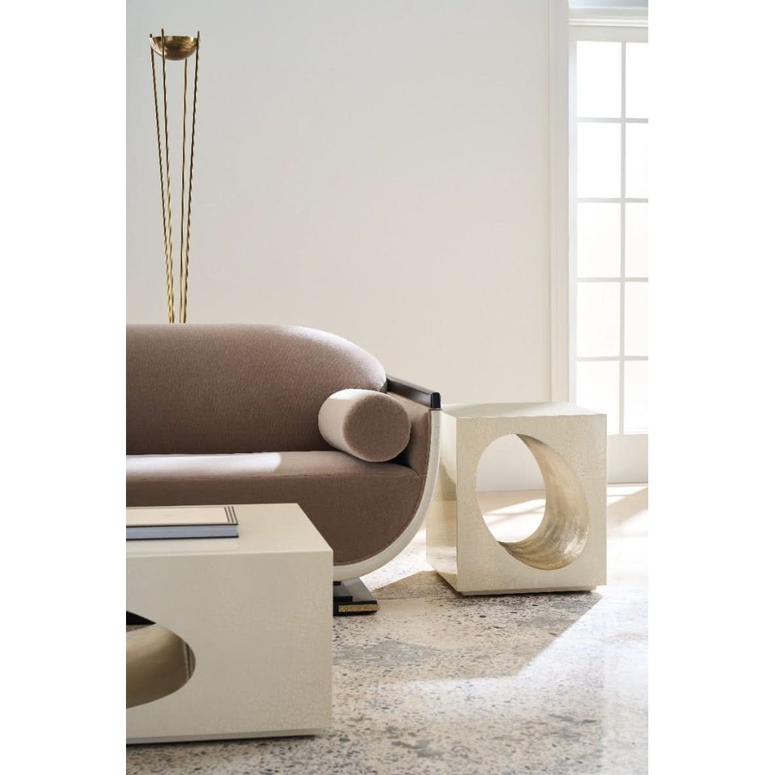Caracole Chasm End Table   Nicholas John Interiors