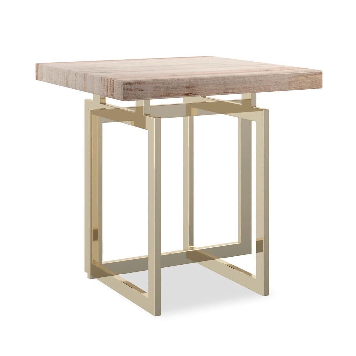 Caracole Wish You Were Here End Table   Nicholas John Interiors