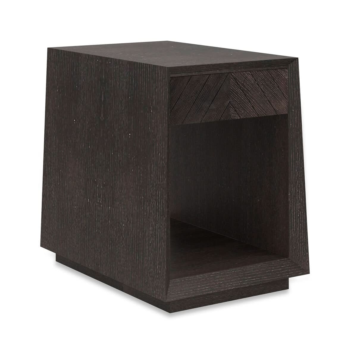 Caracole Bridges Side Table in Dark   Nicholas John Interiors