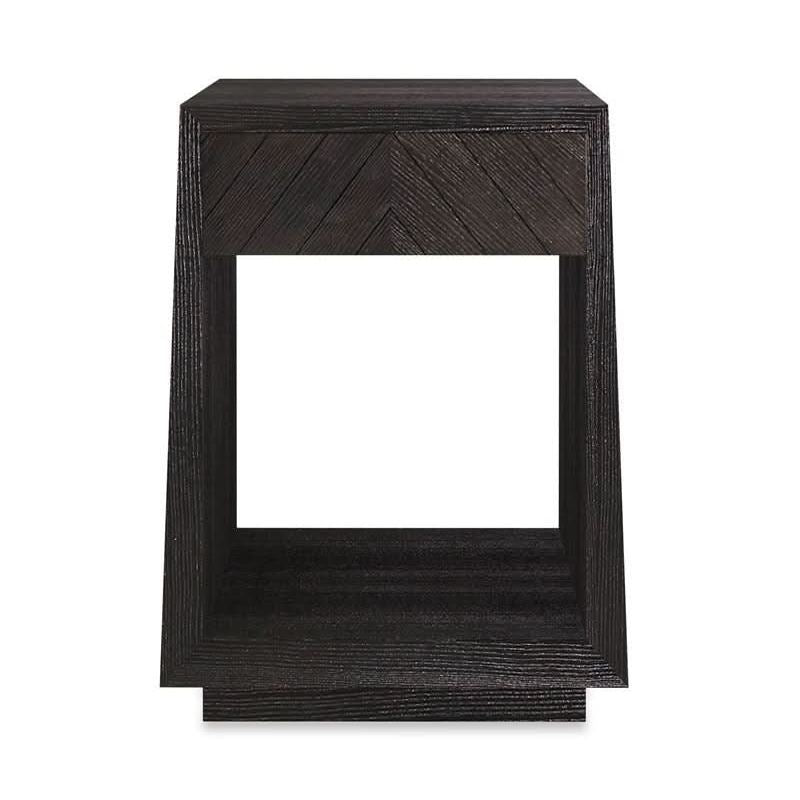 Caracole Bridges Side Table in Dark   Nicholas John Interiors