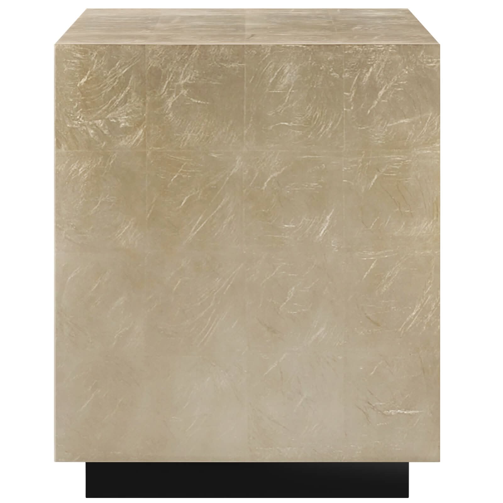 Caracole Cocktail Couture Square End Table   Nicholas John Interiors