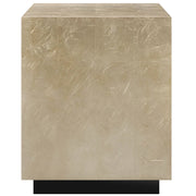 Caracole Cocktail Couture Square End Table   Nicholas John Interiors