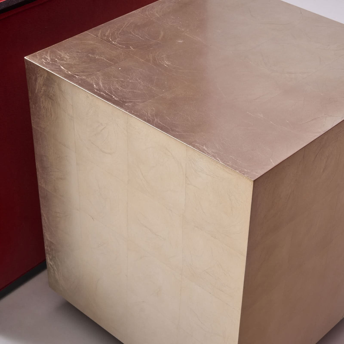 Caracole Cocktail Couture Square End Table   Nicholas John Interiors
