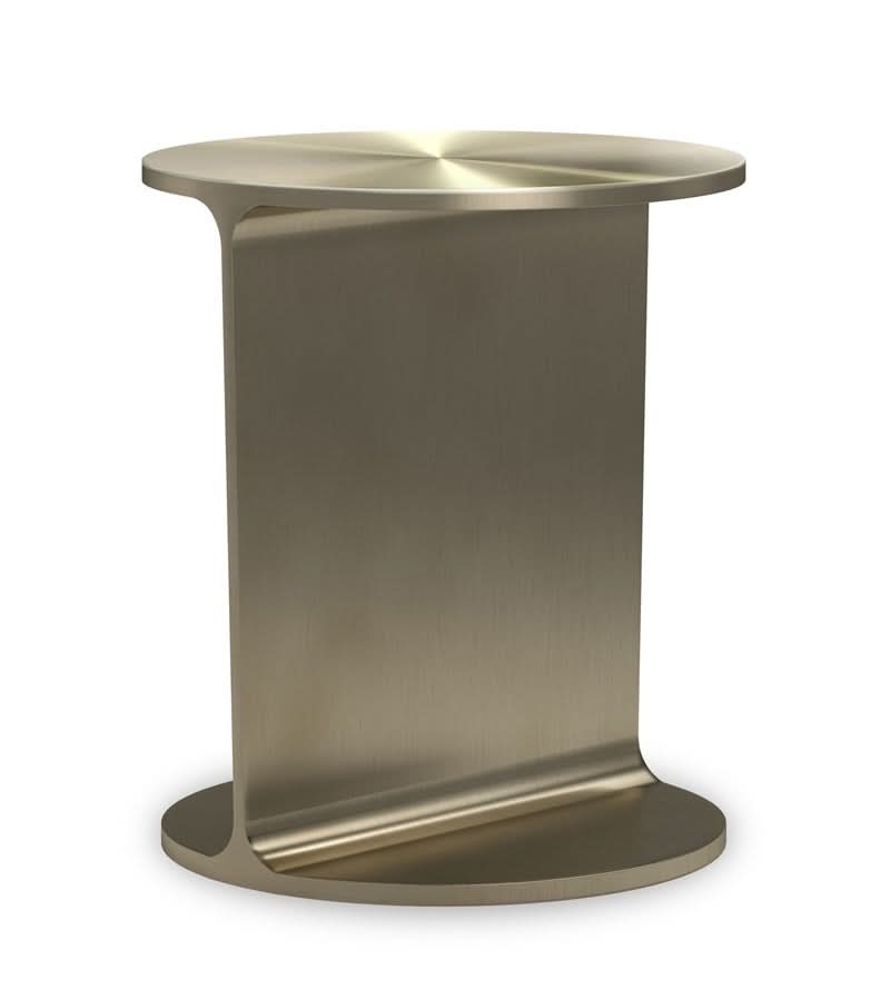 Caracole Rivet Side Table   Nicholas John Interiors
